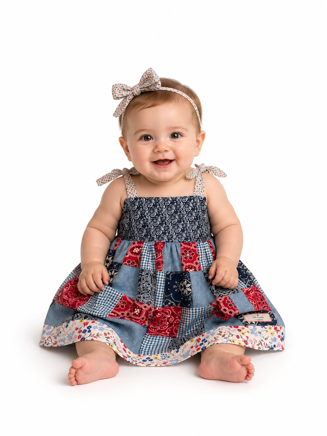 The Iline - The Star Spangled Banner Sister Dress Blue