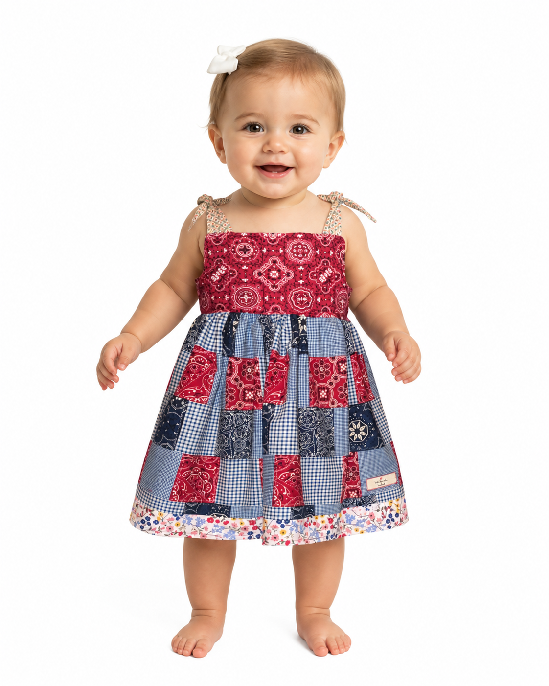 The Iline - The Star Spangled Banner Sister Dress Red