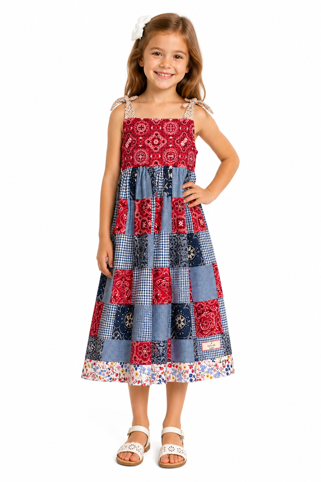 The Iline - The Star Spangled Banner Sister Dress Red